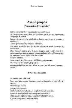 Crier nos silences