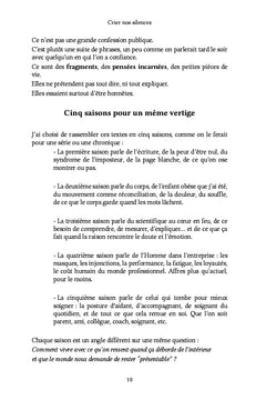 Crier nos silences