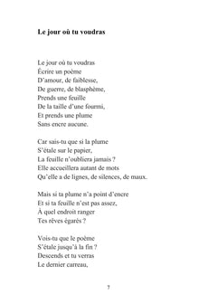 Poèmes d'une poétesse oubliée