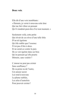 Poèmes d'une poétesse oubliée