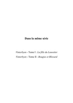 Vinterbyen - Tome III : La Nuit de Yule