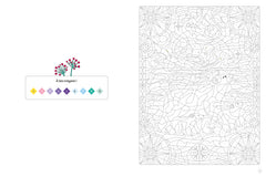 Coloriages mystères - Bel hiver