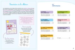 Le grand cahier des multiplications - CE1/CE2