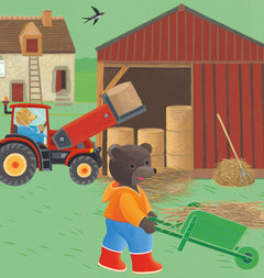 Je découvre la ferme avec Petit Ours Brun - Premiers autocollants - Dès 3 ans