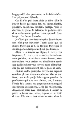 Le poids d'exister