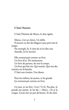 C'était l'histoire de Marco, le chat rigolo