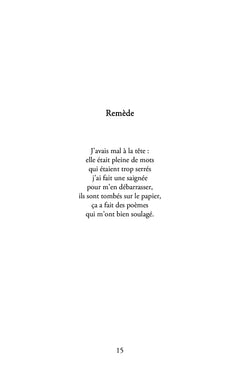 Caresser les mots