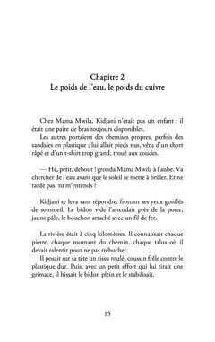 L'enfant qui lit dans la pierre