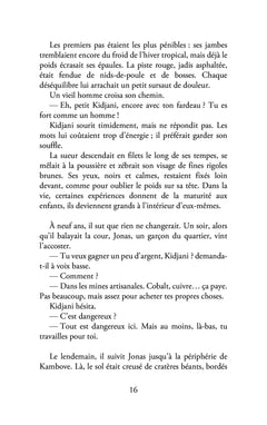 L'enfant qui lit dans la pierre