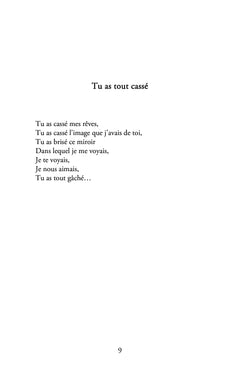 La poétique tourmentée de l'amour