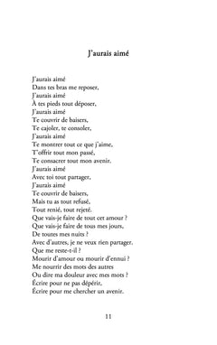 La poétique tourmentée de l'amour