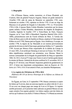 Les deux frères Damas inscrits sur l'Arc de Triomphe