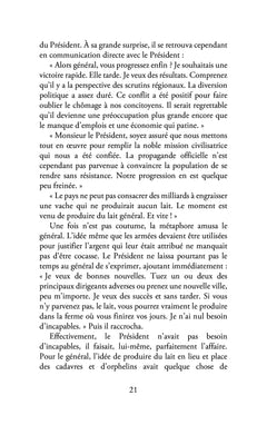 La chèvre et le Président