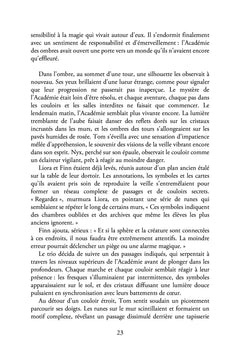Les chroniques de l'Académie