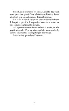 Un séjour dehors