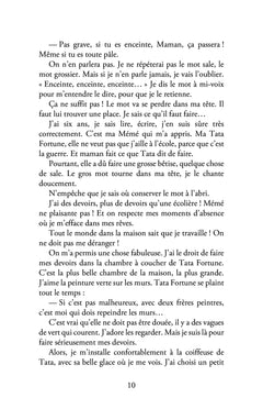 La Petite et les mots