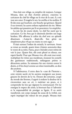 Les larmes de Mossane