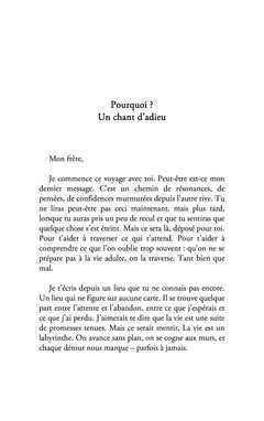 Frère de mes silences