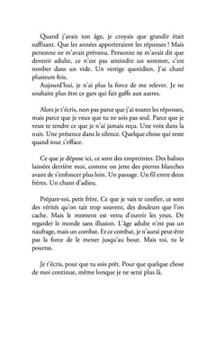 Frère de mes silences