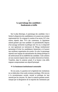 Guinée 2025 : élection, légitimité et pouvoir