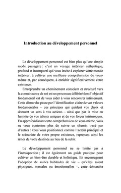Guide complet sur le développement personnel