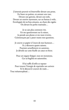Quelques vers pour s'envoler