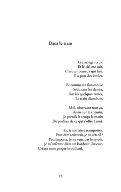 Quelques vers pour s'envoler