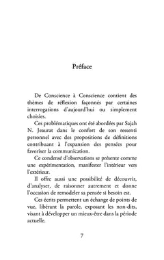 De Conscience à Conscience