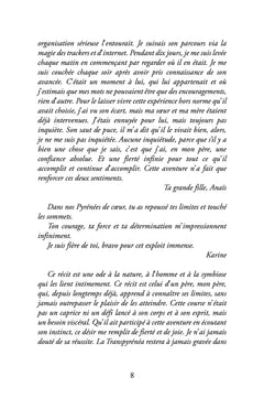 Le sentier en continu