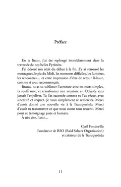 Le sentier en continu