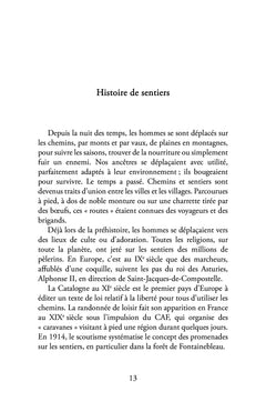 Le sentier en continu