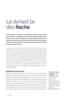 Ébénistes Hache et création contemporaine