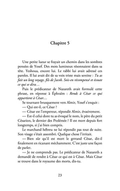 Les aventures apocryphes de la vie de Yosef