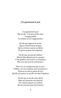 J'ai questionné