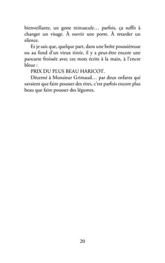 Des cailloux pour des ricochets