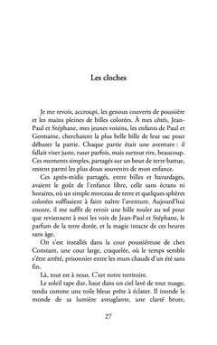 Des cailloux pour des ricochets