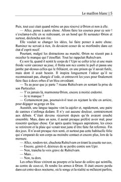 Le maillon blanc