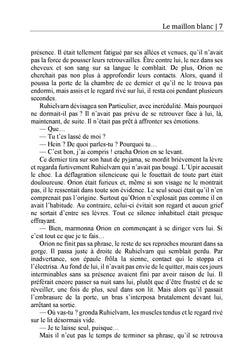 Le maillon blanc