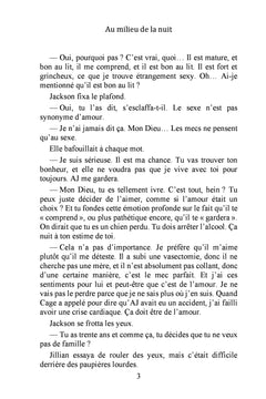 Au milieu de la nuit