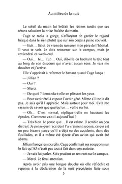 Au milieu de la nuit