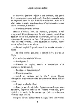 Les silences du palais
