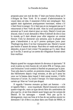 Le paradis de Joshua