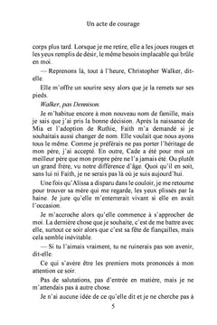 Un acte de courage