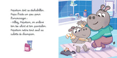 Popotam prend son bain
