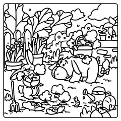 Cozy colo Disney - Winnie l'Ourson
