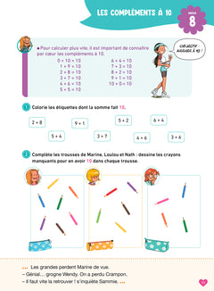 Les Sisters Mon super-cahier de maths et français CP