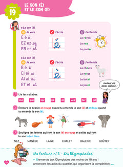 Les Sisters Mon super-cahier de maths et français CP