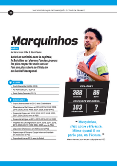 Les 100 joueurs qui ont marqué l'histoire du foot en France