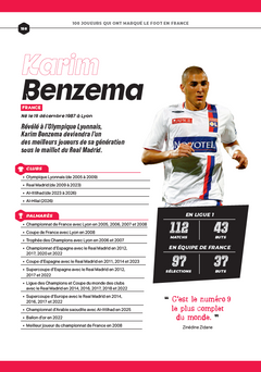 Les 100 joueurs qui ont marqué l'histoire du foot en France