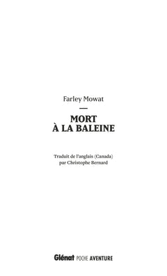Mort à la baleine (poche)